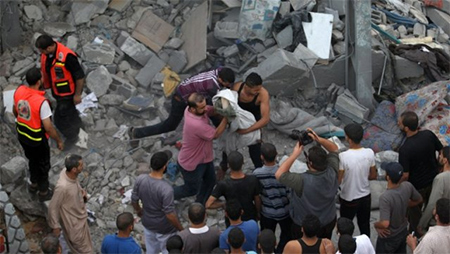 La tregua en Gaza se desmorona al cabo de dos horas